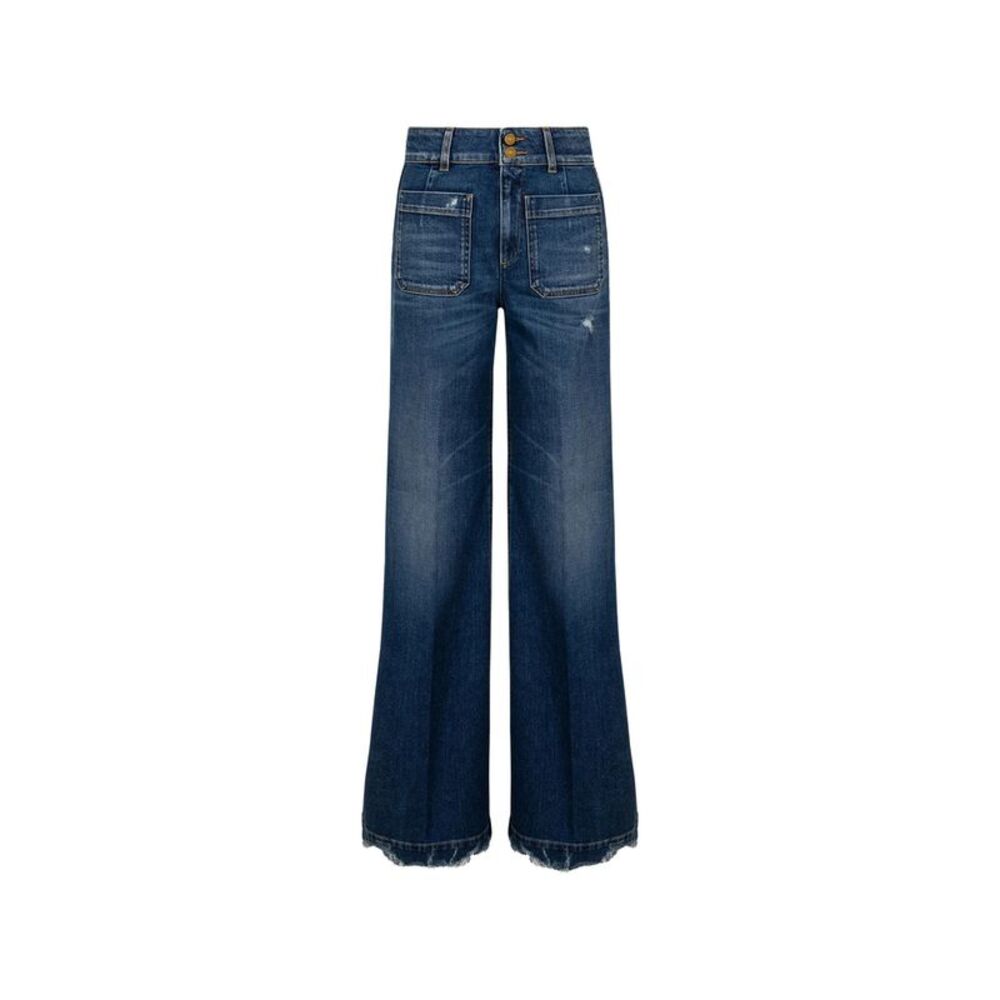 Seafarer Blue Denim - Flared Jeans Women